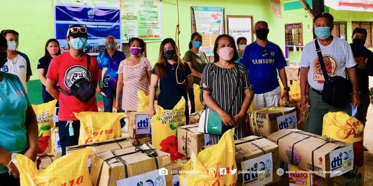 DTI namahagi ng P440-K ng kabuhayan sa mga MSMEs ng Puerto Princesa