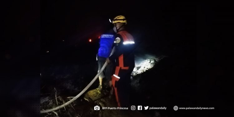 Grassfire sa parteng Tanabag at Concepcion, matagal naapula