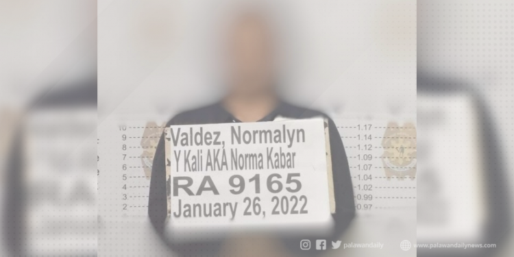 30-anyos na ginang, timbog sa anti-drug operation sa Bataraza