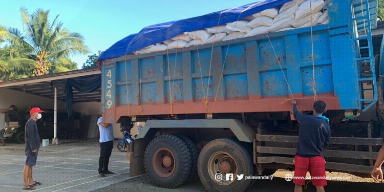 BBM, Sara Duterte send 3,000 sacks of rice to Palawan for Odette victims