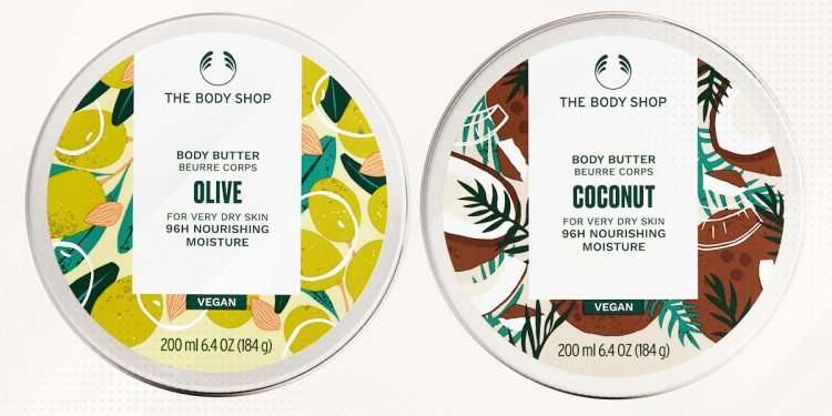 A sustainable body-loving body butter from the Body Shop