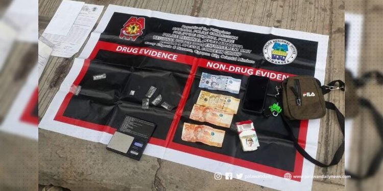 Live-in partners, arestado sa drug operation sa Puerto Princesa
