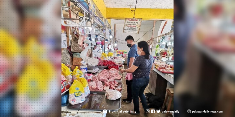 Provincial Vet Office checks meat products in Taytay