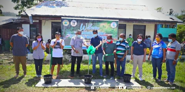 Roxas village residents benefit from three new water facilities