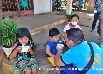 Community outreach program, kinasa ng Cuyo PNP