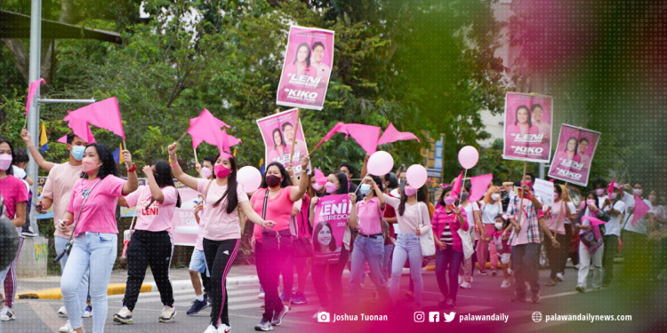 Palaweño Kakampinks join “Lakad Para sa Gobyernong Tapat” for 36th Edsa People Power Revolution anniversary
