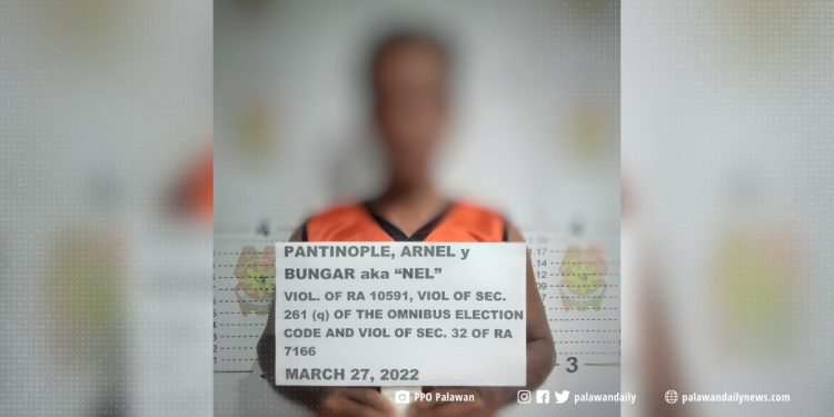 Lalaking may baril at nagbanta sa pamilya sa Araceli, arestado