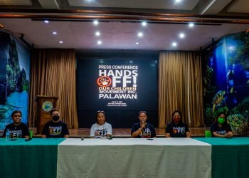 Hands Off Our Children Movement lauches its chapter in Palawan