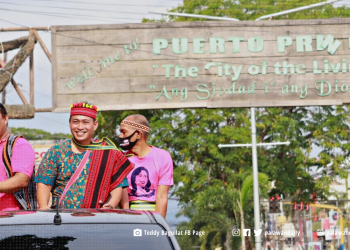 Senatorial candidate Baguilat, dumating na sa lungsod ng Puerto Princesa