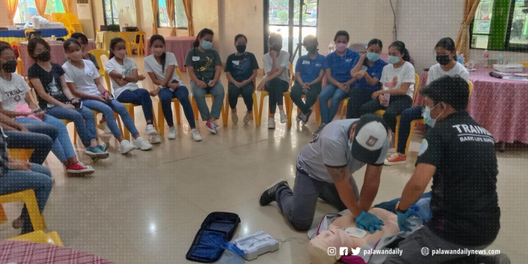 JCI Narra Grains holds first aid, basic life support training for women