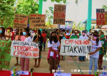 Indignation Rally, isinagawa sa Barangay San Nicolas 
