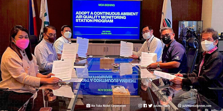 Mining community in Palawan gets a P6.4M  Advanced Air Monitoring Station