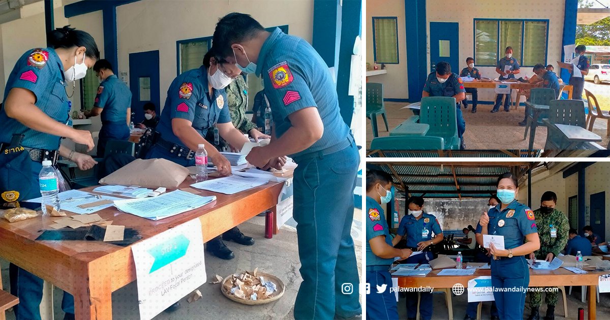 Puerto Princesa City Police Office Nagsimula Na Sa Absentee Voting 3639