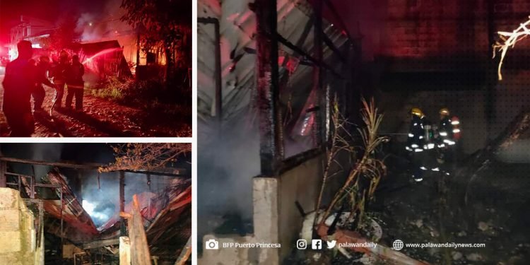 Dalawang kabahayan tinupok ng apoy sa Brgy. San Jose
