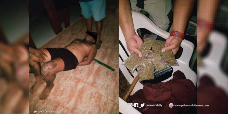 Binatilyong nagwala, nakumpiskahan ng marijuana