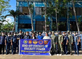 Send-Off Ceremony sa pulis at militar na magbabantay sa Eleksyon 2022, isinagawa