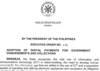 Pres. Duterte: Use digital platforms in financial transactions