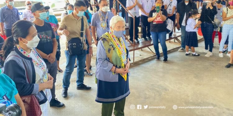 DepEd Sec. Briones, bumisita sa Palawan