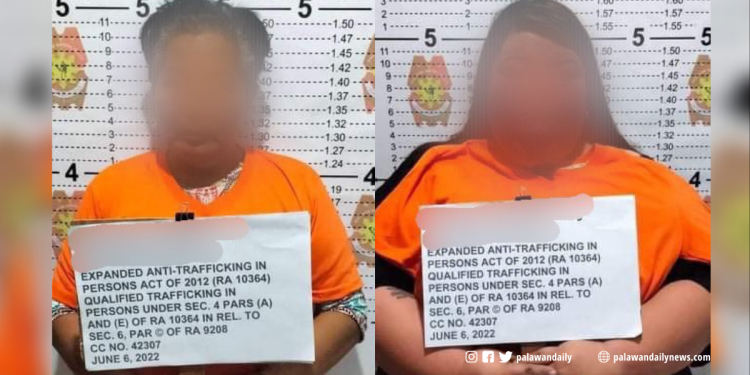 Mag-ina, inaresto dahil sa human trafficking