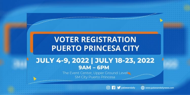 Voter Registration Resumes at SM City Puerto Princesa Today
