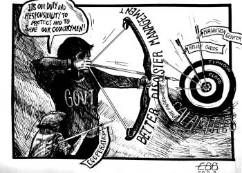 Better disaster management? Imposition of accountability.