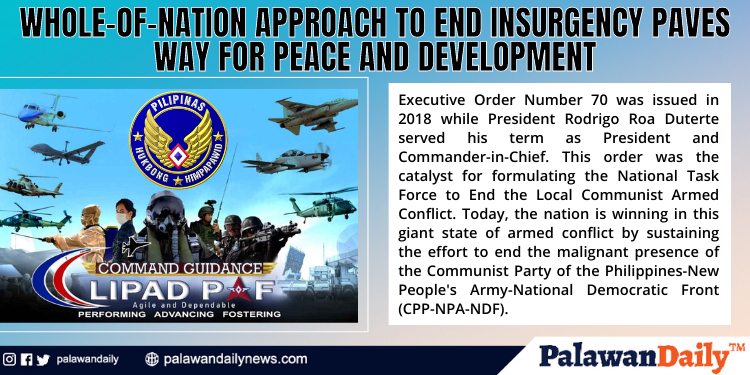 Whole-of-Nation Approach To End Insurgency Paves Way For Peace And ...