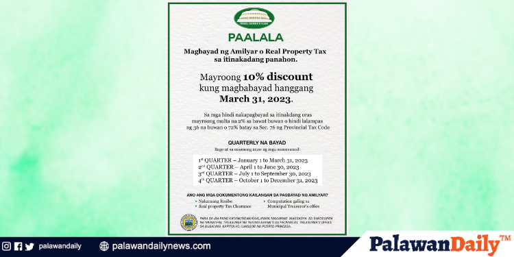 Buwis ay bayaran, upang multa ay maiwasan