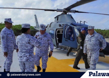 Philippine Navy Chief, bumisita sa mga tropa sa WPS