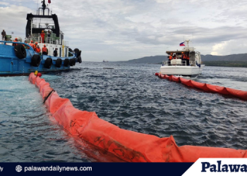 PCG: Half of industrial fuel oil from sunken tanker already contained