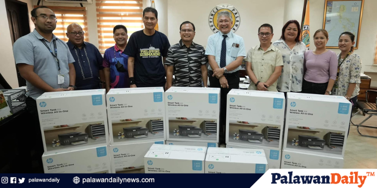 Provincial Government Donates 1,611 Printers To DepEd Palawan