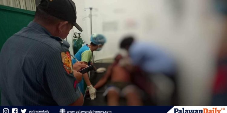 Lalaki, sinaksak ng basag na bote sa Narra