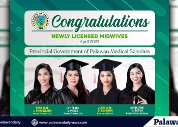 4 Palawan scholars pass the midwifery licensure examination