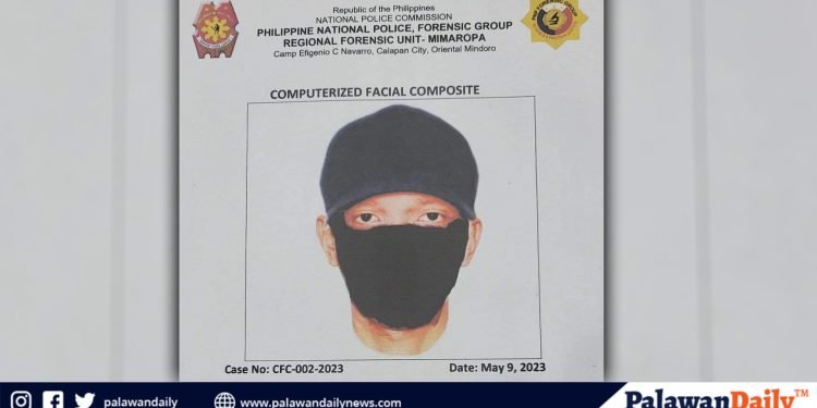 Computerized facial composite ng suspek sa pamamaril sa isang Vietnamese, inilabas na ng PNP