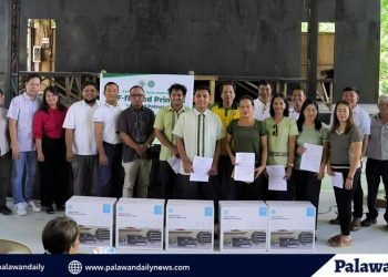 The Palawan government has once again demonstrated its commitment to improving the quality of education in the province by donating 43 printers to the town of Aborlan on Monday, May 15.