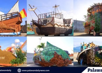 Palawan’s 23 towns showcase vibrant and artistic floats for Baragatan Festival 2023 float parade competition