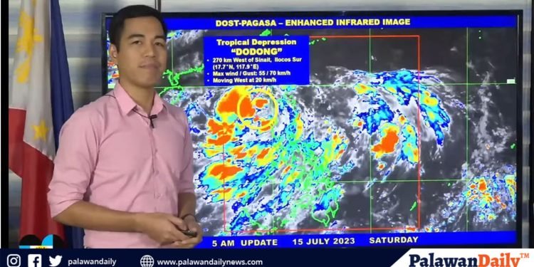 Dodong to intensify southwest monsoon affecting MIMAROPA