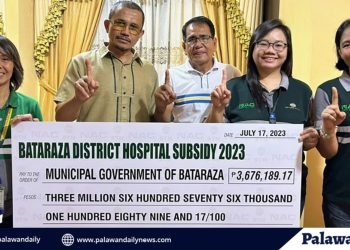 RTN donates P3.6M to boost healthcare services in Bataraza
