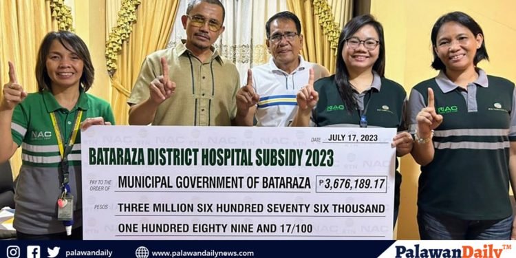 RTN donates P3.6M to boost healthcare services in Bataraza