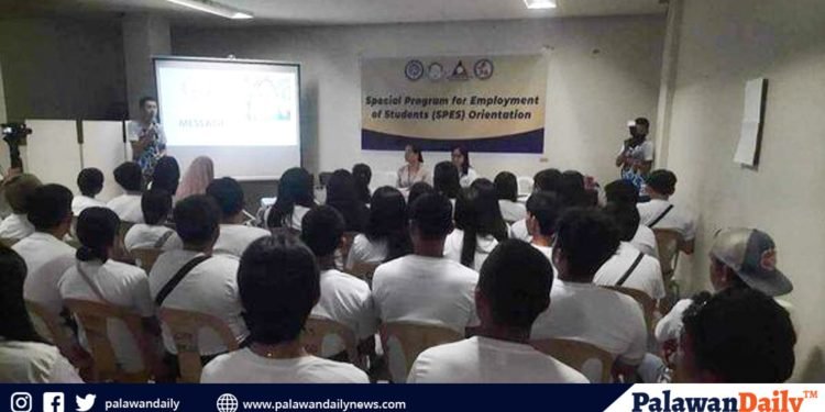 55 kabataan na kabilang sa SPES ng Puerto Princesa, nagsimula ng sumabak sa trabaho