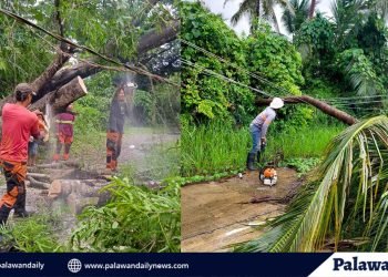Clearing operations sa mga kalsada, isinagawa; Pamahalaang panlungsod, agad na nagpadala ng food packs sa mga mamamayang lumikas