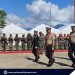 Newly promoted Brigader General Antonio Mangoroban Jr. receives honors from 3rd Marine Brigade