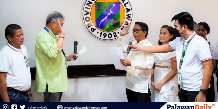 Newly elected IPMR official formally takes oath at the governor’s office