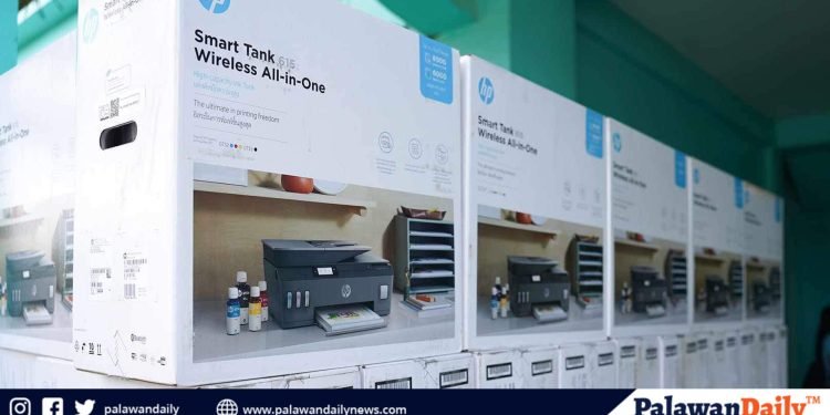Palawan’s northern schools benefit from self-funded printer distribution