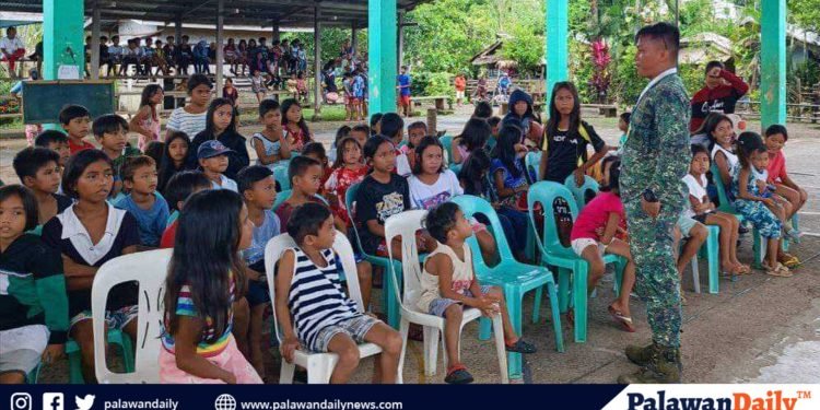 Marino, nakiisa sa ipinagdiwang na ‘Linggo ng Kabataan’ sa Quezon, Palawan