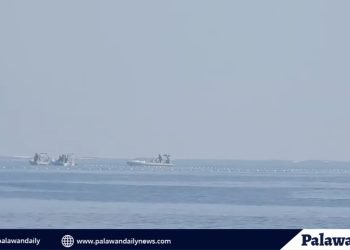 China Coast Guard installs barrier vs Filipino Fishing Boats in disputed waters