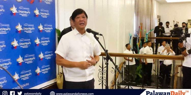 Pagdedeklarang ‘Insurgency-free’ ang Palawan, pangungunahan ni Pres. Marcos
