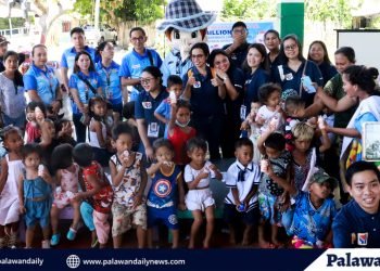 4Ps outreach brings joy to over 100 badjao families in Puerto Princesa