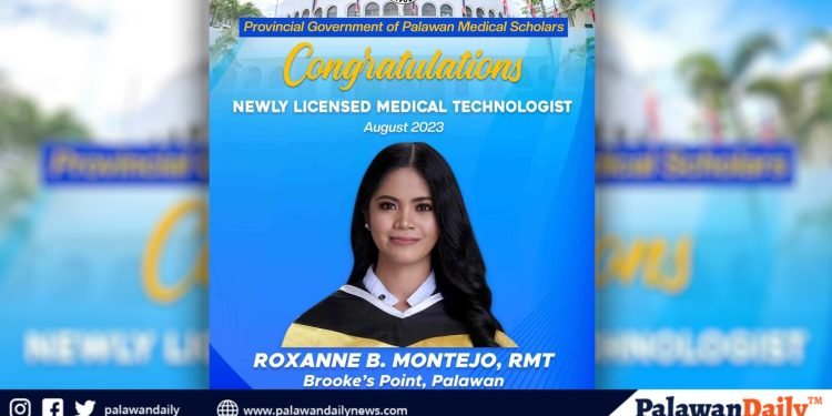 Provincial scholar Roxanne B. Motejo achieves top scores in the medical licensing exam