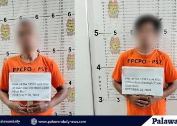 Dalawang lalaki, huli sa paglabag ng Comelec gun ban