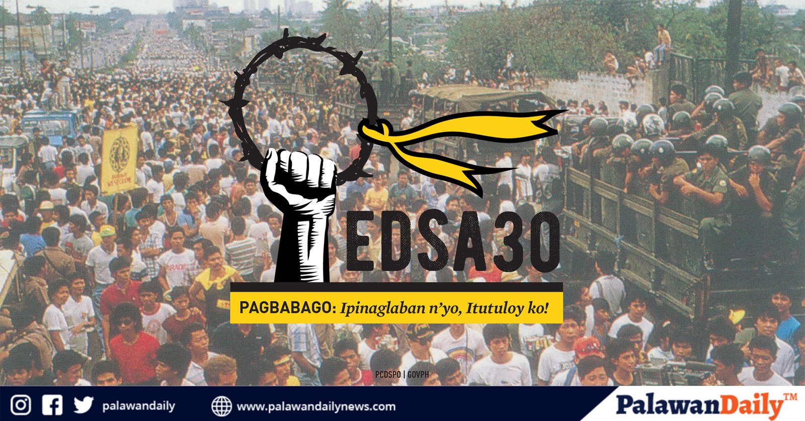 EDSA People Power Revolution anniversary absent from 2024 holidays